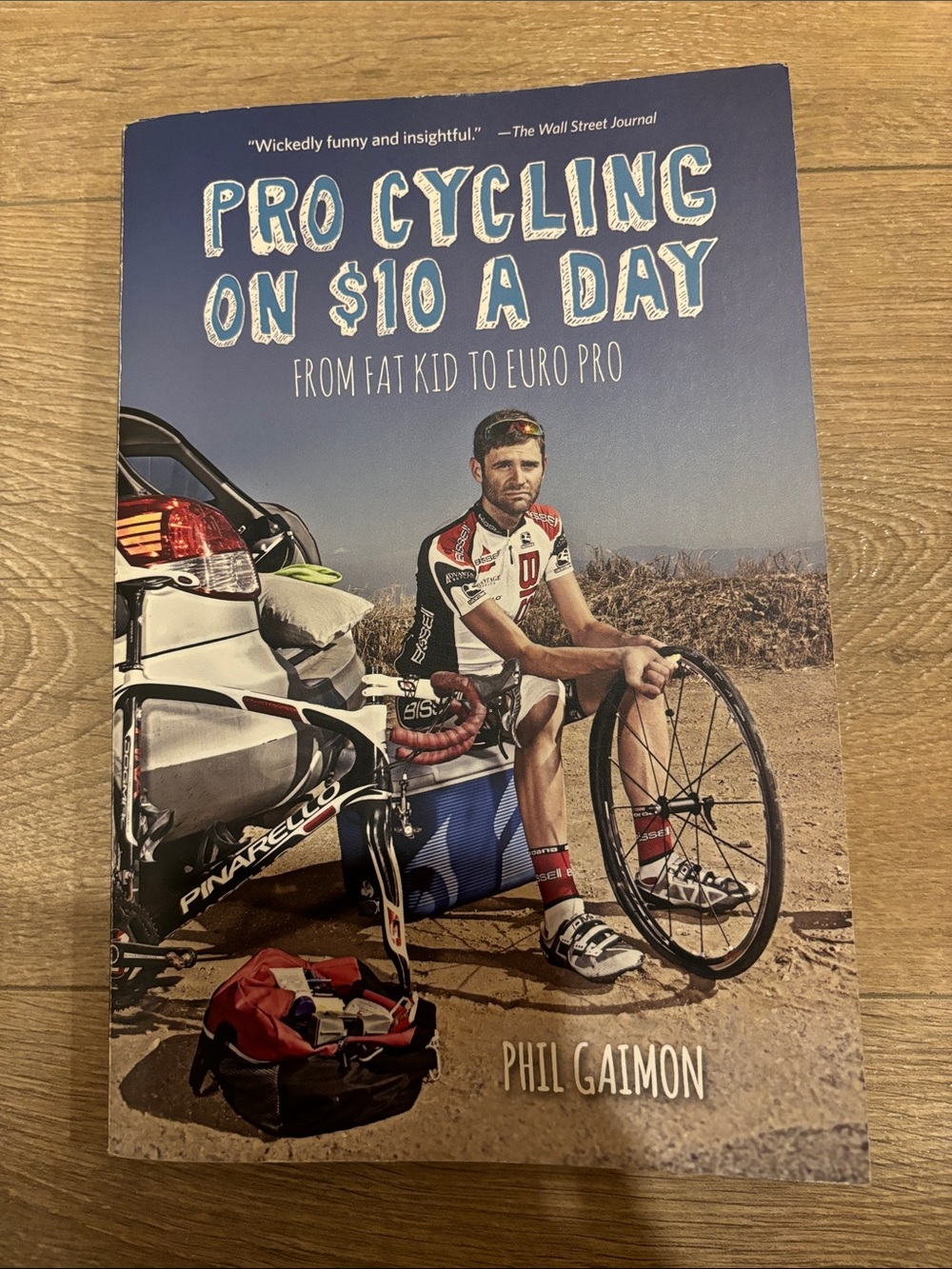Pro Cycling on $10 a Day Book $5 add on